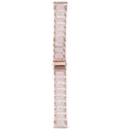 thumbnail image 3 of Shisuyan Engineer Style Metal Watch Band Rose Gold Stainless Steel 1Pack 20MM 17.5CM, 3 of 9