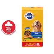 PEDIGREE Vitality+ Adult Dry Dog Food Original Roasted Chicken and Vegetable Flavour, Bag 20kg