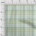 thumbnail image 2 of oneOone Georgette Viscose Green Fabric Check Sewing Craft Projects Fabric Prints By Yard 42 Inch Wide, 2 of 4
