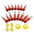thumbnail image 1 of 22 Pcs Stainless Steel Caulk Nozzle Applicator with Base Caulking Finisher, 1 of 1