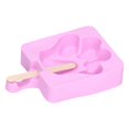 thumbnail image 1 of 3Pcs Cute Cat Claw Design Ice Cream Mold Silicone Cake Ice Bar Making Mold for Kitchen, 1 of 12