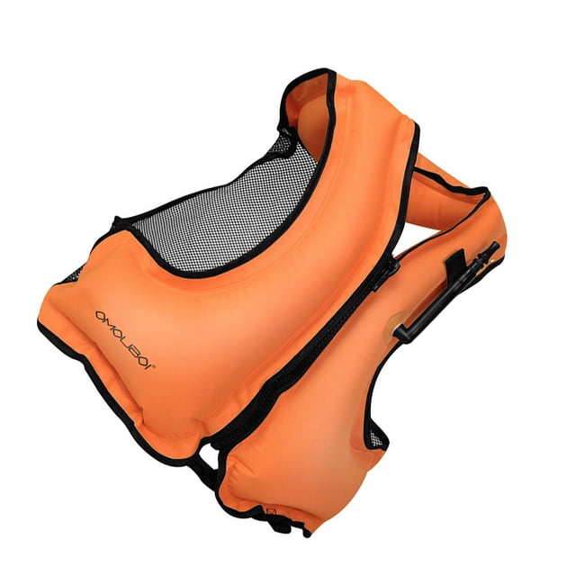 ZheElen Buoyancy Vest For Snorkeling Comfortable And Breathable No Matter How Big Wind orange