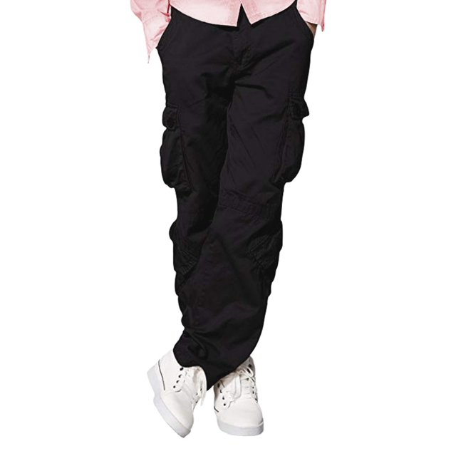Men Comfort Relaxed Fit Multi Pockets Army Wild Cargo Casual Pants