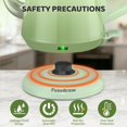 thumbnail image 4 of Gooseneck Electric Kettle(0.8L),1200 Watts Fast Boiling,Stainless Steel BPA Free,Automatic Shut Off,Pour Over Kettle for Small Kitchen,RV,Trip,Coffee, 4 of 7