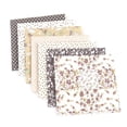 thumbnail image 2 of Zootealy 7Pcs/Set DIY Assorted Pattern Floral Printed Patchwork Cotton Fabric Cloth Sewing Quilting Cloth 500x500mm, 2 of 8