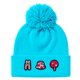 thumbnail image 1 of Charms Kids' Winter Pompom Hat with Removable Mix-and-Match Charms, 1 of 2