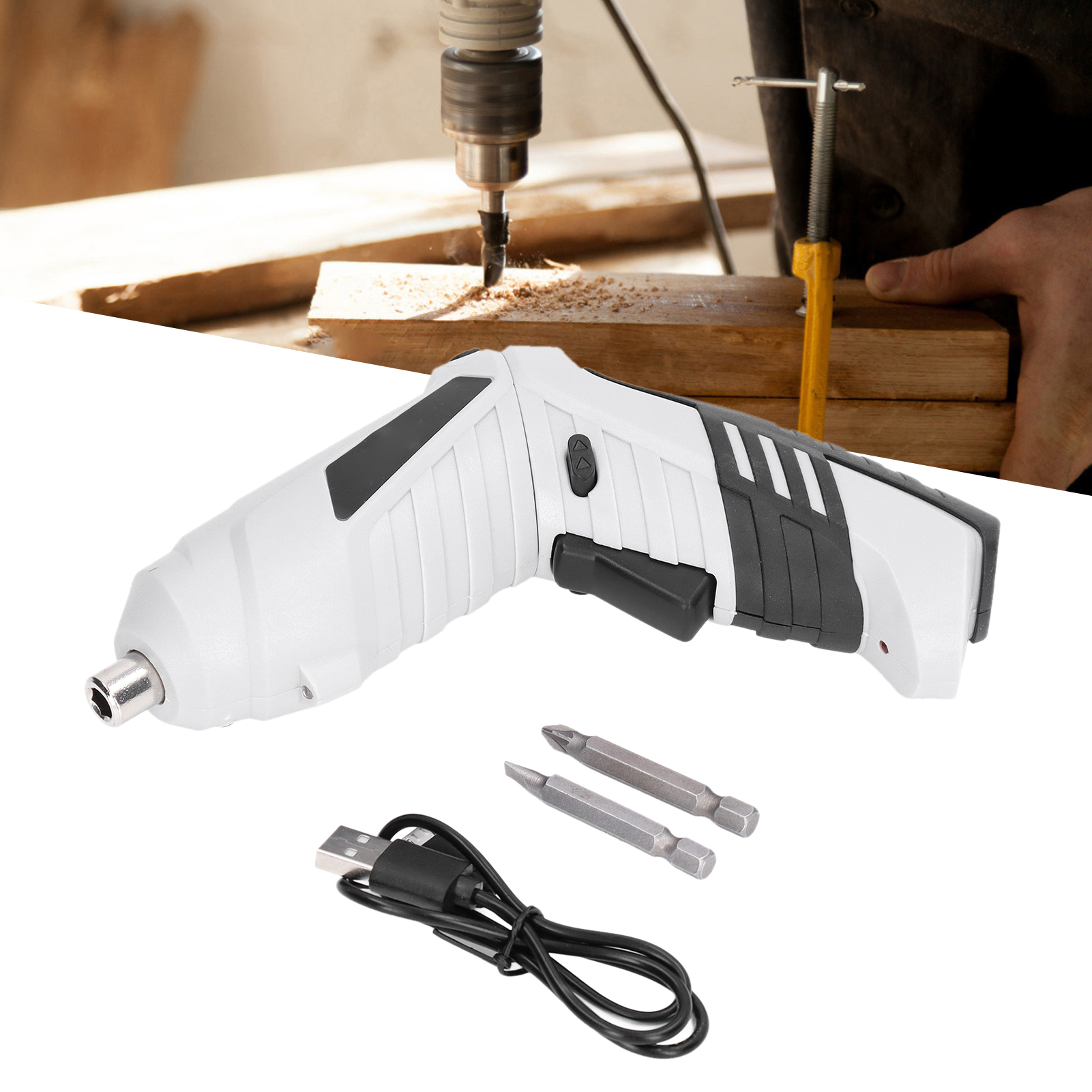 Cordless Drill Set, Mini Electric Screwdriver, Rechargeable Folding Screwdriver, Lightweight Screwdriver Kit With Tool Bag, Portable Repair Tool For Phone/Laptop/Camera/Watch