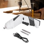 Ensemble de forage sans fil, Mini Tournevis électrique, tournevis pliable rechargeable, kit de tournevis léger avec sac à outils, outil de réparation portable pour téléphone/laptop/Camera/Watch