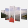 thumbnail image 2 of Phewa Lake Pokhara Nepal - Modern Landscape Canvas Art, 2 of 3