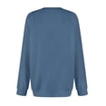 thumbnail image 5 of Meichang Chemise à Manches Longues pour Femmes Col en V Raglan Chandail Basique Ample Mode Printemps 2025, 5 of 5