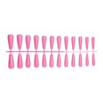thumbnail image 1 of Faux Ongles Ensemble Français Style Scratch Résistant Presser sur les Ongles Couverture Complète Débroussaillage Amovible Réglable Manucure Autocollants Type 8, 1 of 7