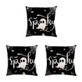 thumbnail image 3 of Redempat Breathable And Wrinkle-resistant Halloween Throw Pillow Covers For Spooky Style JYM328-2 3Set, 3 of 6