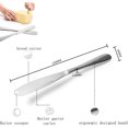 thumbnail image 2 of Couteau à Fromage - 2PCS Couteau à Beurre Multifonction en Acier Inoxydable avec Tranchant Dentelé, Râpe à Fromage de Cuisine pour une Répartition Uniforme de la Sauce, 2 of 5