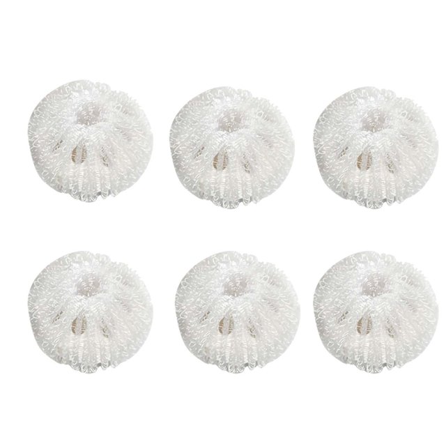 weibbin 6 Pcs Arrache-Poils pour Animaux pour Balles de Sécheuse à Lessive Réutilisable Attrape-Poils pour Laveuse Attrape-Poils pour Chien Chat Enlève-Peluches