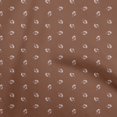 thumbnail image 1 of oneOone Georgette Viscose Brown Fabric Sea Shells Sewing Material Print Fabric By The Yard 42 Inch Wide, 1 of 5