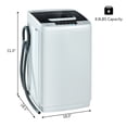 thumbnail image 3 of Gymax Full-Automatic Washing Machine Portable Compact Laundry Washer Spin 8.8 lbs, 3 of 10