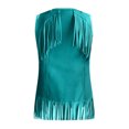 thumbnail image 4 of Plebaso Womens Print Tank Tops Ribbed Sleeveless Casual Tops Button up V Neck Slim Knit Tees for Women, 4 of 5
