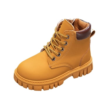 Bottes d'Hiver pour Enfants Chaussures pour Enfants Confortables Semelle Souple Bottines Courtes à la Mode Plein Air Loisirs Bottines Courtes pour Filles