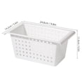 thumbnail image 3 of Storage Ba Sket M Ulti Purpose Organizer Ba Skets Expandable Rod Under S Ink Organizer PP Hanging Ba Sket For Closet Wardrobe Kitchen Storage Containers for Room Reusable Moving Boxes Zipper Bag, 3 of 4