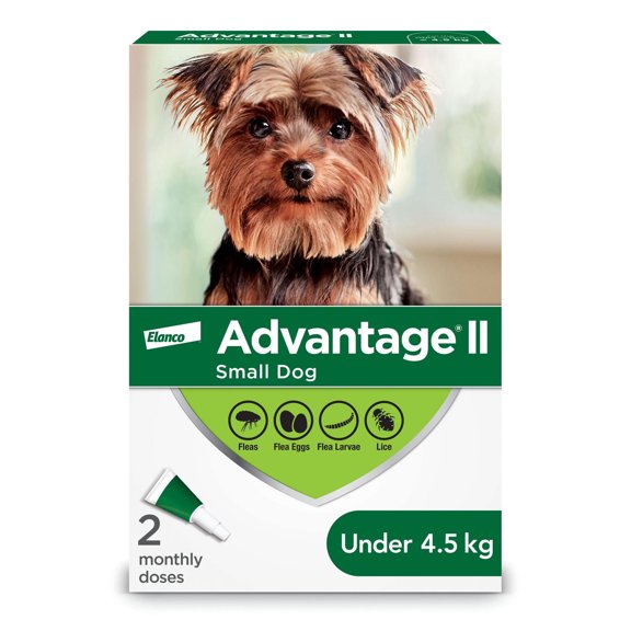 Advantage II Flea Treatment for Small Dogs (2 doses)
