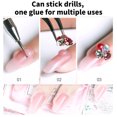 thumbnail image 3 of VONKY Nail Art Crystal Extension Glue Set Complete Poly Gel Extension Nail Kit Reusable Gel Polish Nail Art Design with Long Continuous Time for Nail Beauty Women, 3 of 9