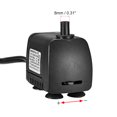 thumbnail image 3 of Unique Bargains 105 GPH (400L/H, 7W, 110-120V) Submersible Water Pump US Plug for Pond Fish Tank, 3 of 5