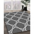 thumbnail image 3 of Ahgly Company Tapis d'Intérieur Lavable en Machine Carré Gris Foncé, 3 Pieds Carré, 3 of 7