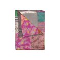 thumbnail image 1 of KANTHA SILK THROW BLANKET 50"X70", 1 of 1