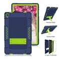 thumbnail image 3 of Mignova for Lenovo Tab P11 Case,Heavy-Duty Drop-Proof Shock-Resistant Rugged Protective case(with Stand) for Lenovo Tab P11/P11 Plus 11 inch Tablet+Screen Protector(Navy/Green+1 Pack), 3 of 7