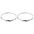 thumbnail image 4 of pitrice 1 Pair Snare Drum Hoop Ring Rim Snare Drum Hoop for Percussion Instrument 12 Inch 6 Hole, 4 of 9
