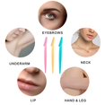thumbnail image 3 of 15pcs Eyebrow Razors -Eyebrow Razor and Face Razor for Women,Multipurpose Exfoliating Tool,Face Razor and Eyebrow Shaper For Women or Man With Precision Cover (15pcs), 3 of 7