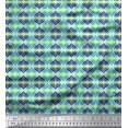thumbnail image 1 of Soimoi Velvet Fabric Ogee Damask Decor Fabric Printed Yard 58 Inch Wide, 1 of 5