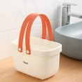 thumbnail image 4 of Yhmxh Panier de Douche de Bain Portable Panier de Rangement pour Houppette Panier de Rangement Organisation et Rangement Organisateurs et Rangement pour Salle de Bain Organisateurs et Rangement pour Garde-Robe, 4 of 6