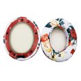 thumbnail image 1 of 2 Pcs Coussin Éponge pour Casque Coussinets de Protection Auditive Remplacement pour Studio 2.0 Imprimé Floral Blanc, 1 of 9