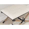thumbnail image 3 of Remi Campaign Accent Stool, 3 of 9