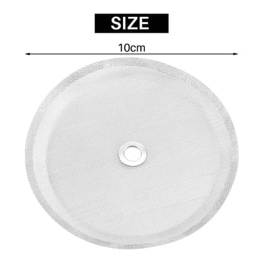 French Press Replacement Filter Screen Reusable Stainless Steel Mesh Filter for French Press Coffee Makers