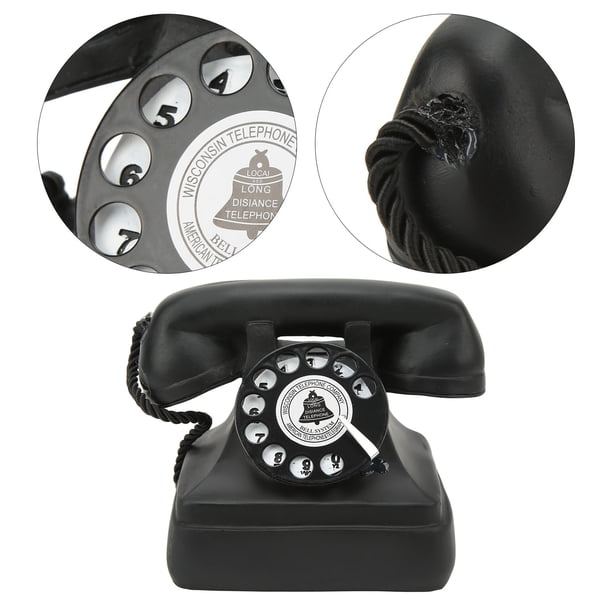 Téléphone Rétro Téléphone À Cadran Rétro,Téléphones Fixes Classiques