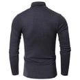 thumbnail image 1 of Leutsin Fall/winter High Neck Bottoming Shirt Men's Large Size Solid Color Long Sleeves, 1 of 3