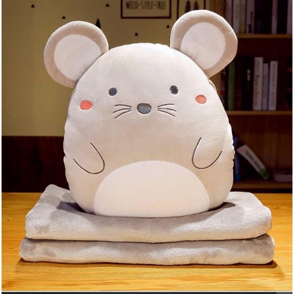 Cartoon nap pillow quilt throw pillow quilt dual purpose cushion by large air conditioning cushion 520 gift Best Gift for Children Kids Adult