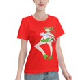 thumbnail image 2 of T-Shirt Basique à Manches Courtes pour Femmes Sailor Moon Makoto Kino, 2 of 6