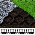 thumbnail image 1 of VEVOR Ground Grid, 1885 lbs per Sq Ft Load Geo Grid, 2\" Depth Permeable Stabilization System for DIY Patio, Walkway, Shed Base, Light Vehicle Driveway, Parking Lot, Grass, and Gravel, 1 of 9