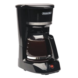 Proctor Silex 12-Cup Cafetière à drips avec carafe en verre, noir, 950 W, modèle 43804