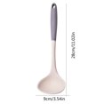 thumbnail image 3 of Oleegame 2PC Kitchen Utensils Set Silicone Kitchenware Set Spatula Spoon Colander Insulated Food Grade Non Stick Pan Household Kitchen Supplies Tools White, 3 of 4