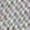 Silver, variant on UNIQUE Double Fold Bias Tape, 7 mm (0.28 in) × 3.7 m (4.05 yd), Polyester-Cotton, White, Blue, 3.7 m (4.05 yd)