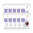 thumbnail image 1 of simplehuman Code L 200 Count, Dispenser Pack Custom Fit Liners, Drawstring Trash Bags, 18L / 4.7 Gallons, White, 1 of 1