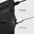 thumbnail image 5 of HAOANBluetooth Keyboard & Mouse Portable BT Wireless Keyboard & Mouse For Android Windows PC Tablet Pink, 5 of 5