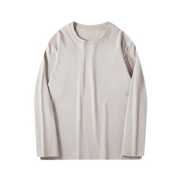 Chemises pour Hommes, T-shirt à Manches Longues pour Hommes Col Rond Décontracté T-shirt à Manches Longues Haut pour Hommes Haut/chemise à Manches Longues Col Rond