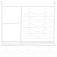 thumbnail image 1 of MasteelfCA 21Pcs Doll Garment Rack Mini Dolls Clothes Hanger Miniature Clothes Hanger, 1 of 8