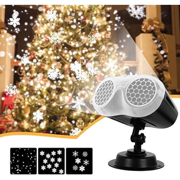 LSLJS Projection Lamp, Outdoor Holiday Snowflake Christmas Projector Lamp, Christmas Decorations