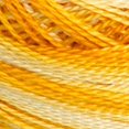 thumbnail image 3 of DMC Boule de Coton Perle Taille 8 Jaune Varié 87yd, 3 of 5